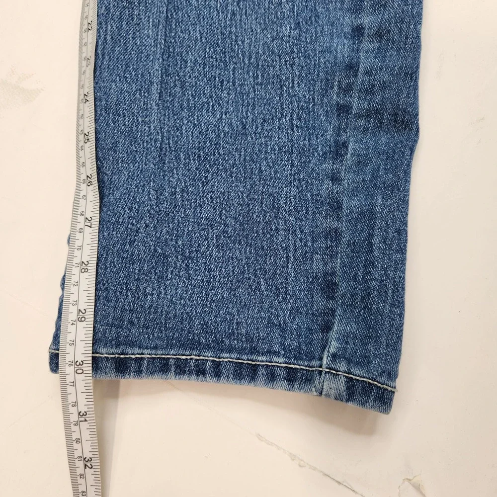True Religion Geno Relaxed Slim Jeans Mens 36 Blue Medium Wash Denim Stretch